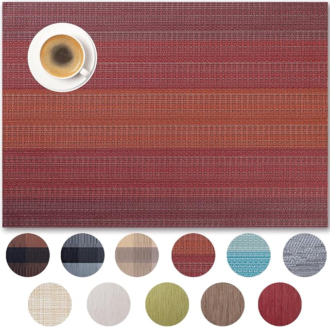 Placemats Set of 6 by Unknown