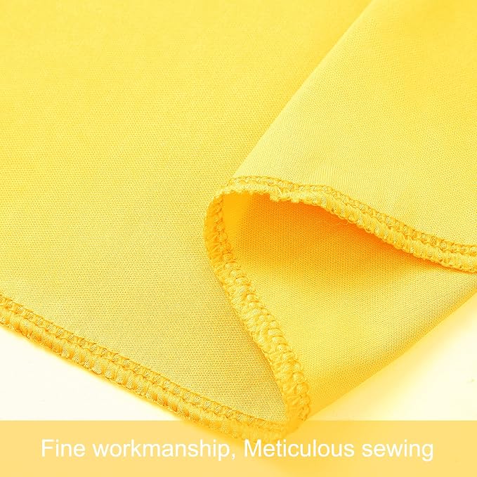 6 Panels Yellow Backdrop Curtains - Image 9