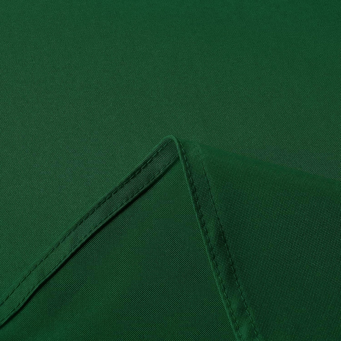 sancua Round Tablecloth - 70 Inch - Water Resistant Spill Proof Washable Polyester Table Cloth Decorative Fabric Table Cover for Dining Tables, Buffet Parties and Camping, Hunter Green