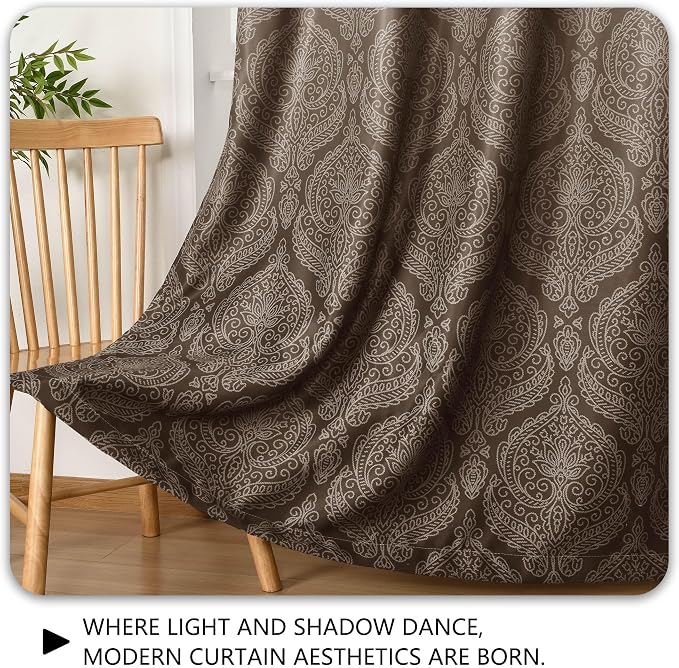 DWCN 100% Blackout Curtains for Bedroom - Image 7