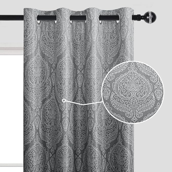 DWCN Black Blackout Curtains for Bedroom 96 Inch Long - Image 6