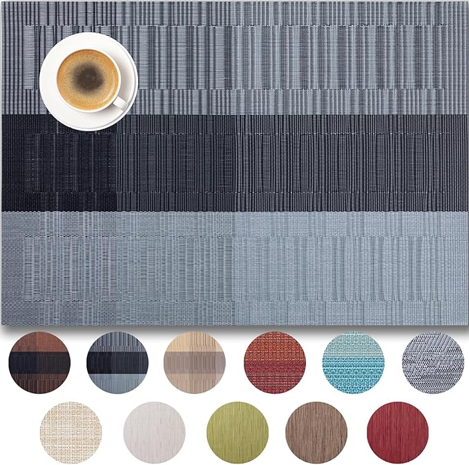 Placemats Set of 6 by Unknown