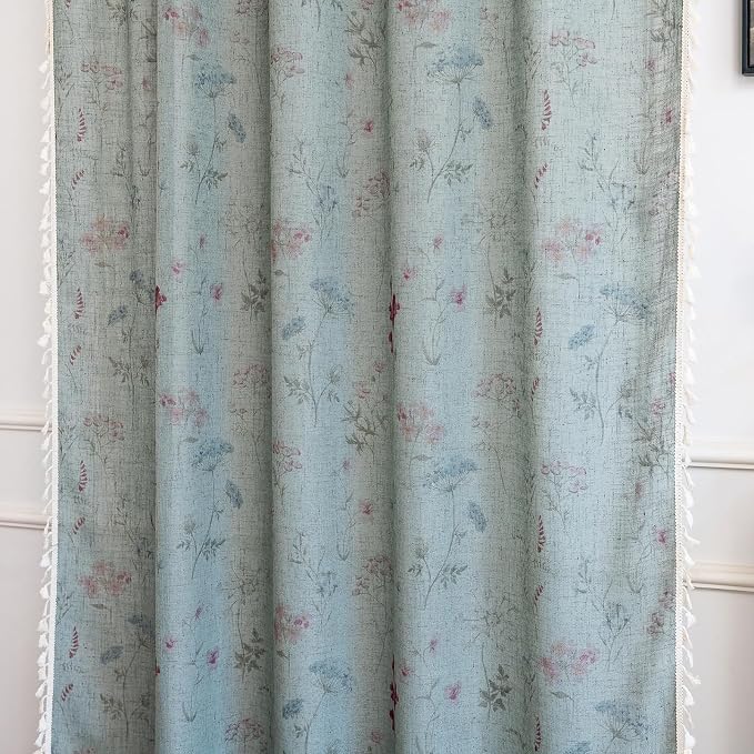 ENJOYBRIDAL Floral 84 Inch Curtains by ENJOYBRIDAL