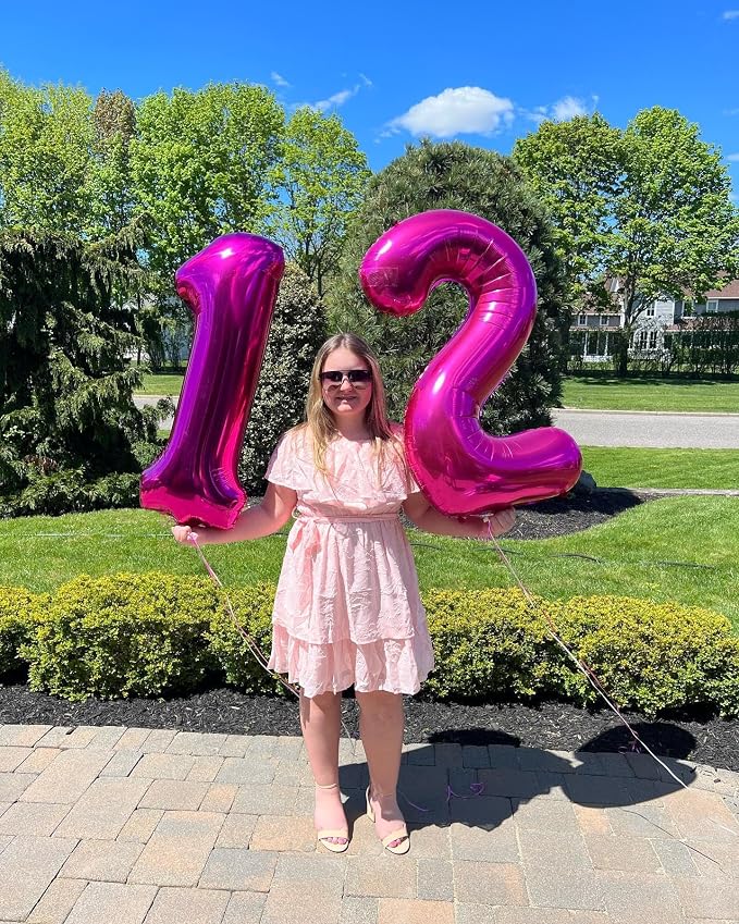 Hot Pink 18 Balloon - Image 8