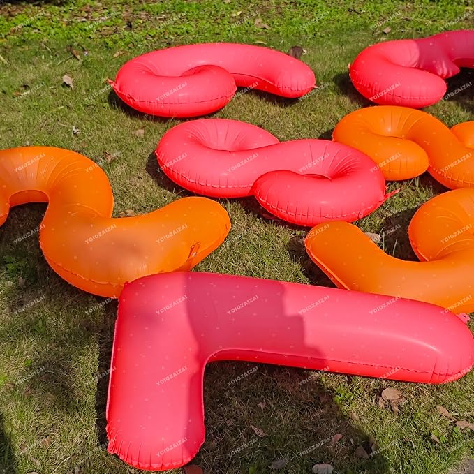40 IN Fluorescent Red Number 5 Balloon Neon Red digital 5 Foil Balloon | - Image 4