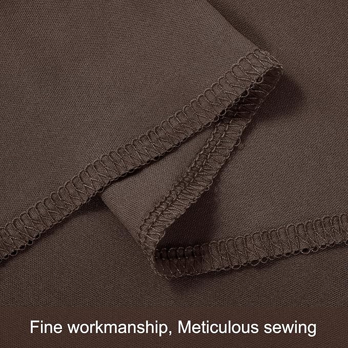 4 Panels Brown Backdrop Curtains - Image 8