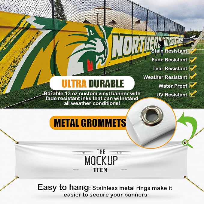 Custom Banner 3ft x 7ft Custom Vinyl Banner - Image 4