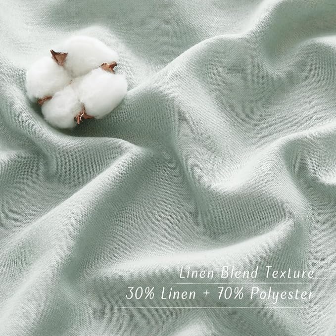 NICETOWN Linen Curtains 96 inches Long - Image 4