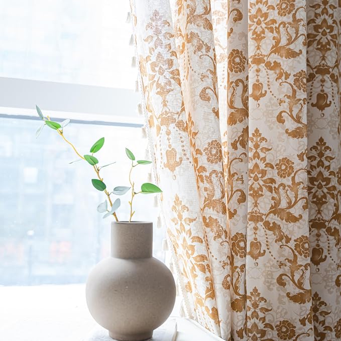 Sutuo Home Boho Curtains 63 Inches Length - Image 2