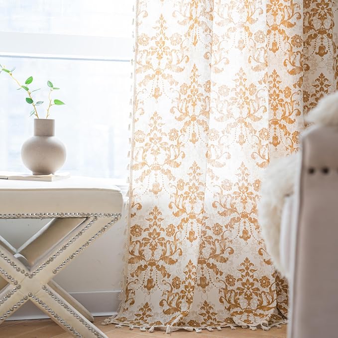 Sutuo Home Boho Curtains 84 Inches Length - Image 5