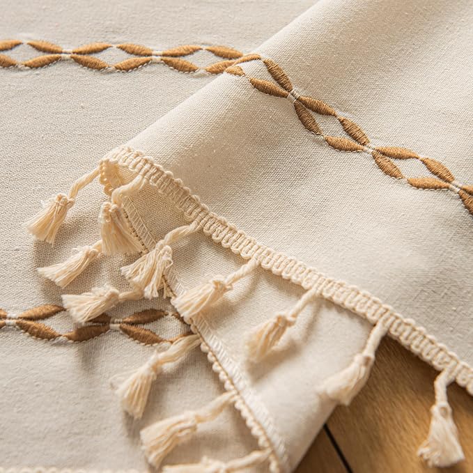 Sutuo Home Boho Curtains 108 Inches Long, Bohemian Drape - Image 4