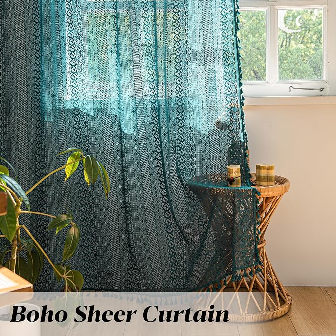 Sutuo Home Boho Curtains 84 inches Long - Image 5