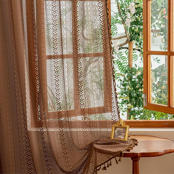 Sutuo Home Boho Curtains 2 Panels by SutuoHome