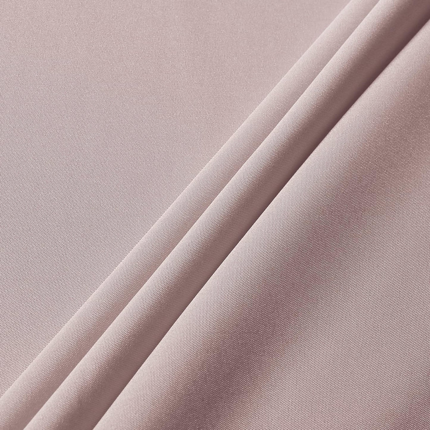 sancua Round Tablecloth - 60 Inch - Water Resistant Spill Proof Washable Polyester Table Cloth Decorative Fabric Table Cover for Dining, Buffet Parties and Camping, Blush (Fits 20-48 Inch Tables)