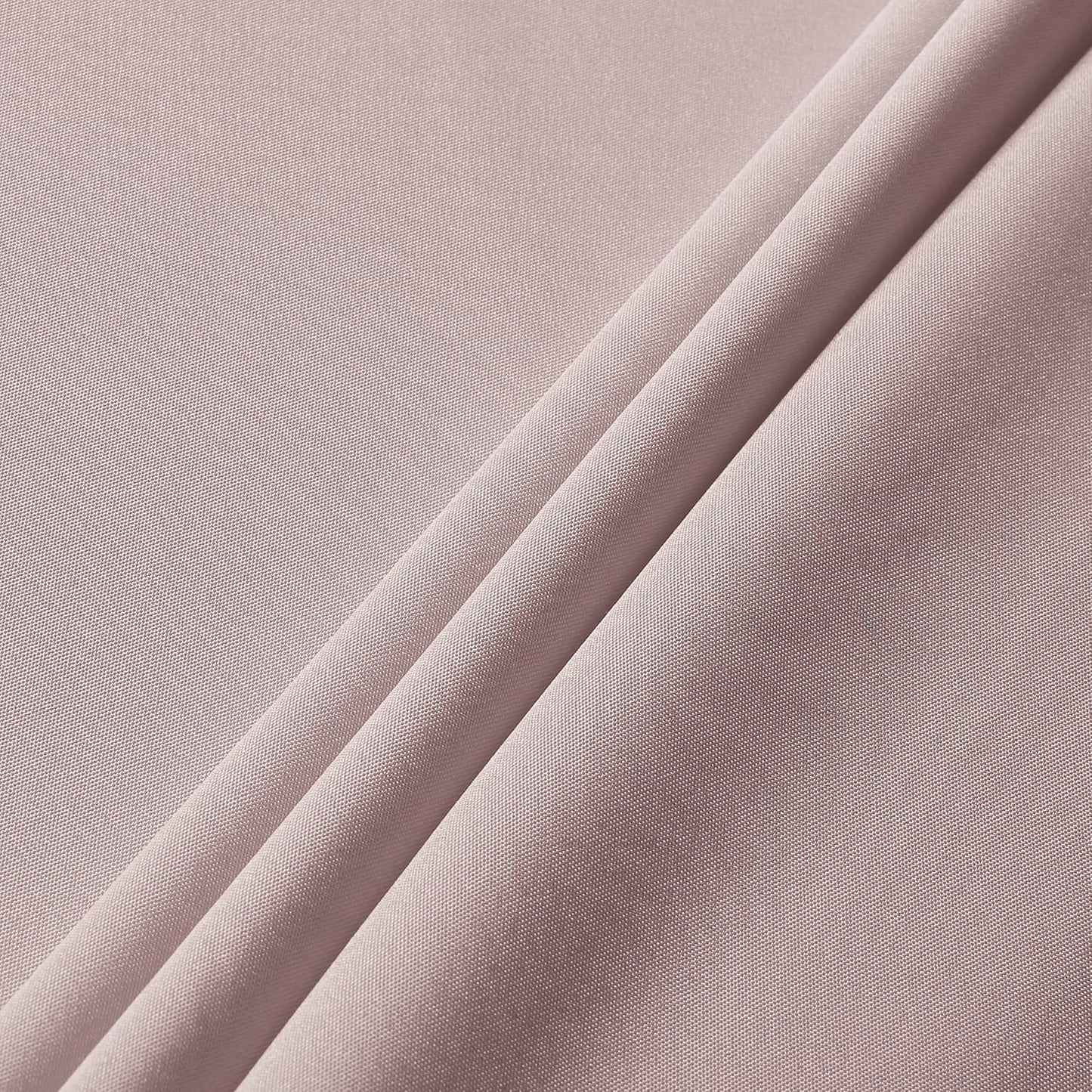 sancua Round Tablecloth - 108 Inch - Water Resistant Spill Proof Washable Polyester Table Cloth Decorative Fabric Table Cover for Dining Tables, Buffet Parties and Camping, Blush