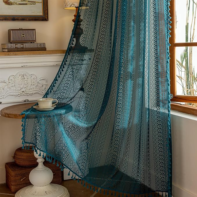 Sutuo Home Boho Curtains 2 Panels - Image 8