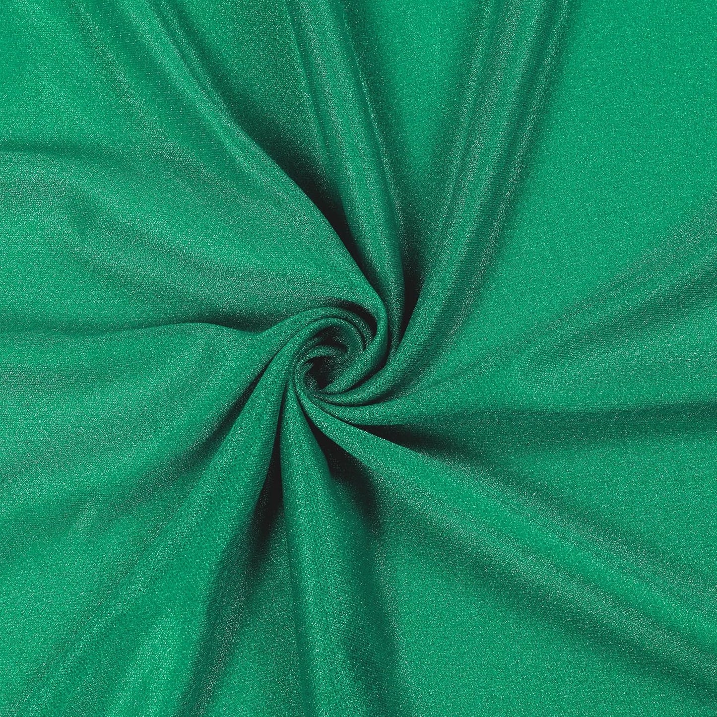 VDS Pack of 2 Panel (30 Inch X 50 Feet) Wedding Arch Draping Fabric Sheer Chiffon Fabric Drapery for Wedding Ceremony Reception Swag Backdrop Canopy Chuppah ARBO Altars Decoration (Emerald)